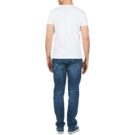 T-shirt blanc BOTD ESTOILA pour homme, manches courtes - 7