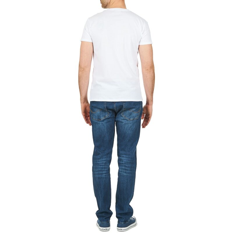 T-shirt blanc BOTD ESTOILA pour homme, manches courtes - 7