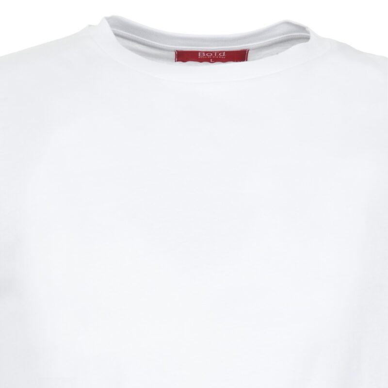 T-shirt blanc BOTD ESTOILA pour homme, manches courtes - 8