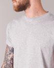 T-shirt gris BOTD ESTOILA pour homme, manches courtes - 6