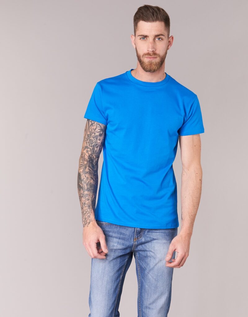 T-shirt BOTD ESTOILA Bleu T-shirt manches courtes Homme - 2
