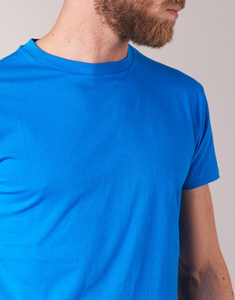 T-shirt BOTD ESTOILA Bleu T-shirt manches courtes Homme - 6