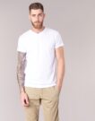 T-shirt blanc BOTD ECALORA &agrave; manches courtes pour homme - 2