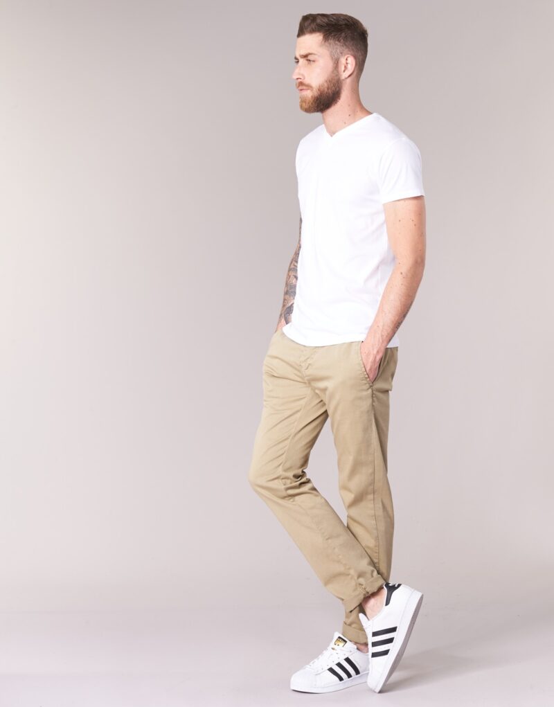 T-shirt blanc BOTD ECALORA &agrave; manches courtes pour homme - 3