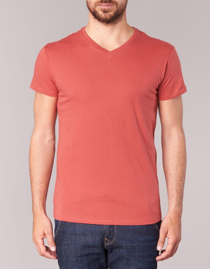 T-shirt BOTD ECALORA Rouge T-shirt &agrave; manches courtes Homme - 4