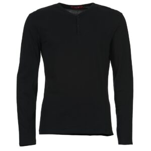 T-shirts a maniche lunghe  BOTD  ETUNAMA  Nero -  T-shirts a maniche lunghe Uomo