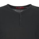 T-shirts &agrave; manches longues noirs BOTD ETUNAMA pour hommes - 8