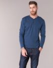 T-shirts &agrave; manches longues BOTD ETUNAMA Marine T-shirts &agrave; manches longues Homme - 2