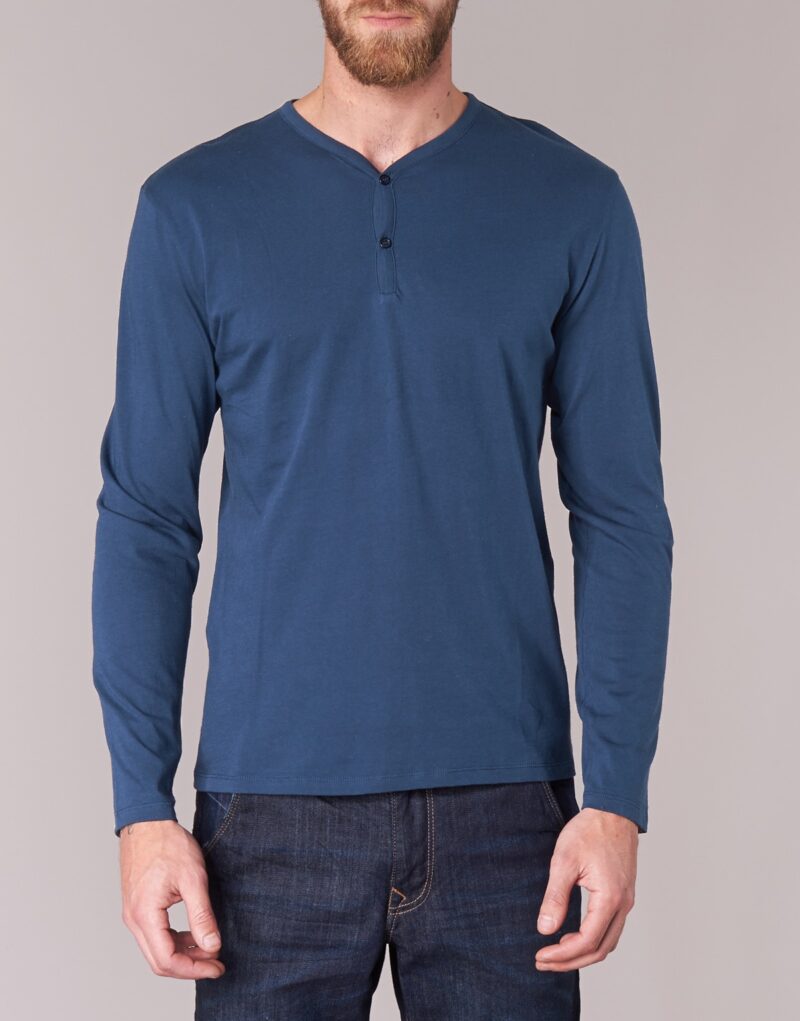 T-shirts &agrave; manches longues BOTD ETUNAMA Marine T-shirts &agrave; manches longues Homme - 4
