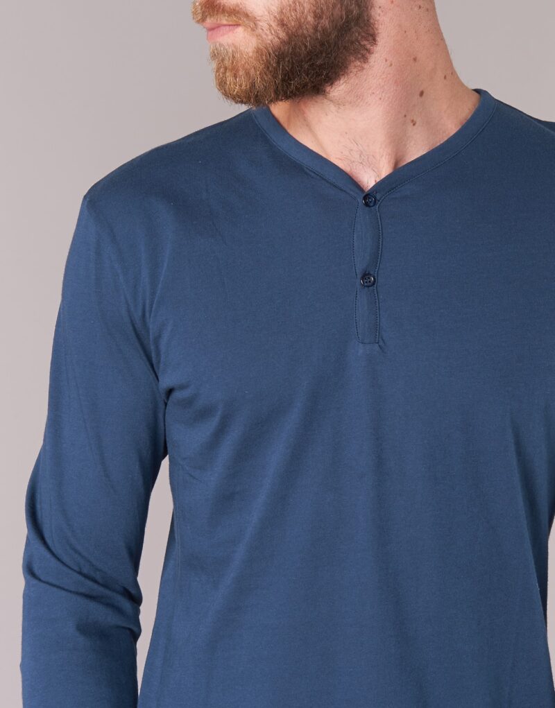 T-shirts &agrave; manches longues BOTD ETUNAMA Marine T-shirts &agrave; manches longues Homme - 6