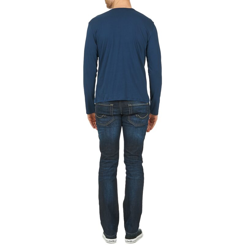 T-shirts &agrave; manches longues BOTD ETUNAMA Marine T-shirts &agrave; manches longues Homme - 7