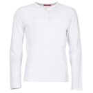 T-shirts &agrave; manches longues BOTD ETUNAMA Blanc T-shirts &agrave; manches longues Homme - 1