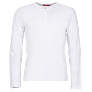 T-shirts a maniche lunghe  BOTD  ETUNAMA  Bianco -  T-shirts a maniche lunghe Uomo