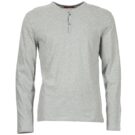 T-shirts &agrave; manches longues BOTD ETUNAMA Gris T-shirts &agrave; manches longues Homme - 1