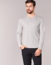T-shirts &agrave; manches longues BOTD ETUNAMA Gris T-shirts &agrave; manches longues Homme - 2