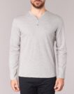 T-shirts &agrave; manches longues BOTD ETUNAMA Gris T-shirts &agrave; manches longues Homme - 4
