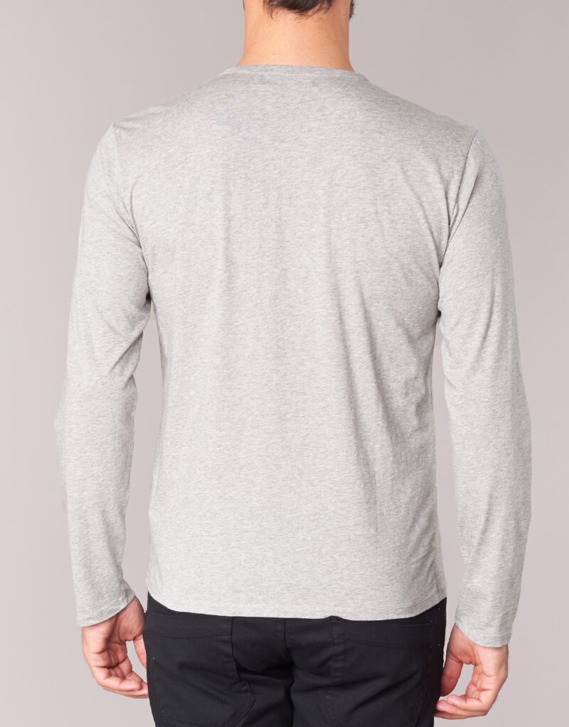 T-shirts &agrave; manches longues BOTD ETUNAMA Gris T-shirts &agrave; manches longues Homme - 5