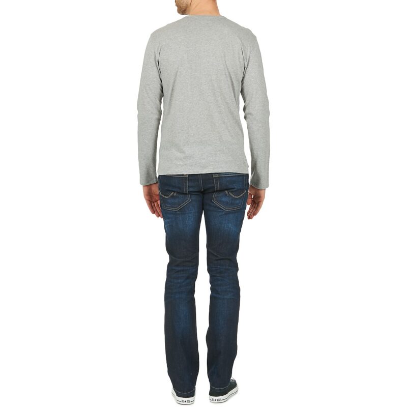 T-shirts &agrave; manches longues BOTD ETUNAMA Gris T-shirts &agrave; manches longues Homme - 7