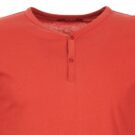T-shirts &agrave; manches longues rouges BOTD ETUNAMA pour hommes - 8