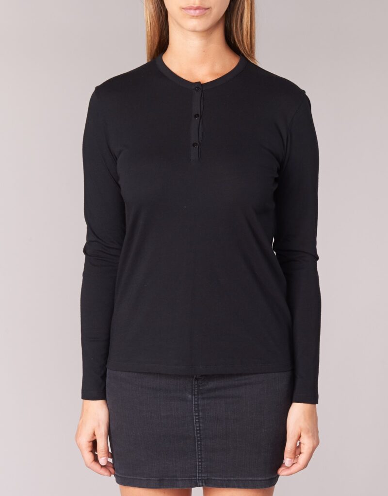 T-shirts a maniche lunghe  BOTD  EBISCOL  Nero T-shirts a maniche lunghe Donna - 4