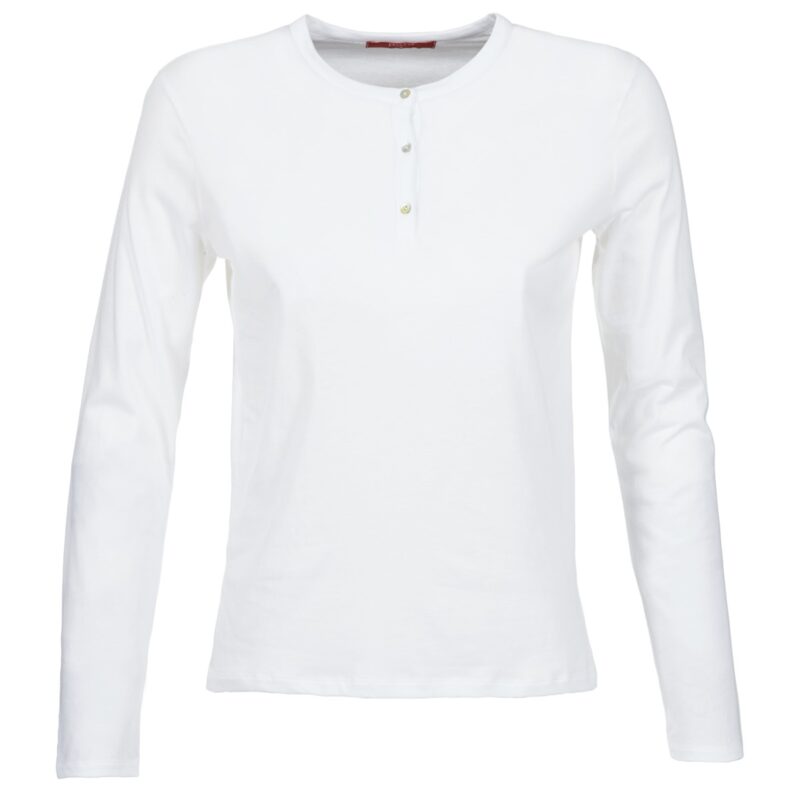 T-shirts a maniche lunghe  BOTD  EBISCOL  Bianco T-shirts a maniche lunghe Donna - 1