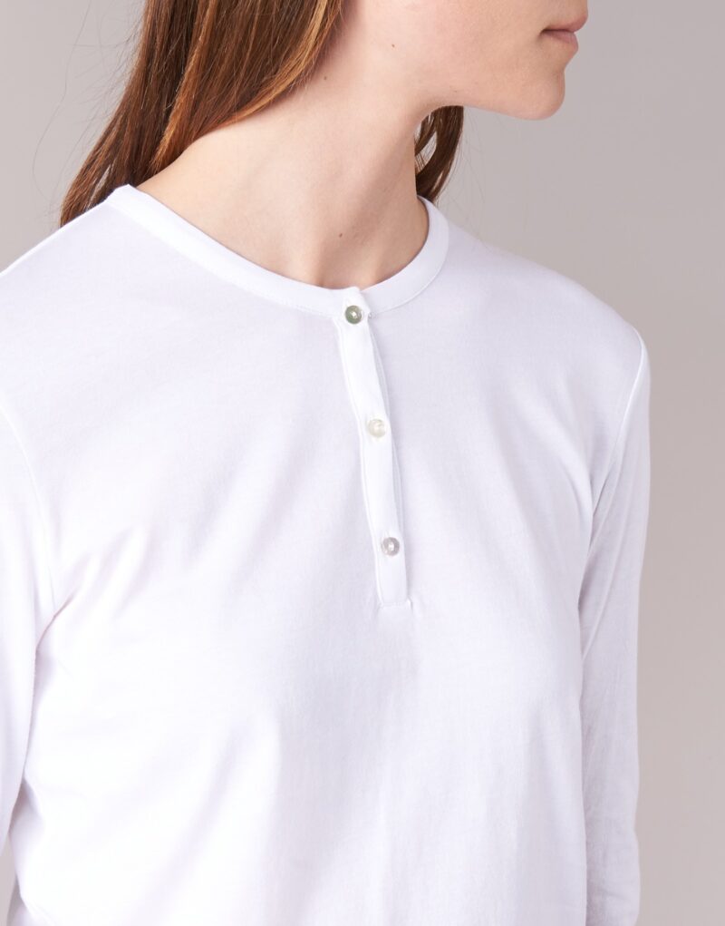 T-shirts a maniche lunghe  BOTD  EBISCOL  Bianco T-shirts a maniche lunghe Donna - 6