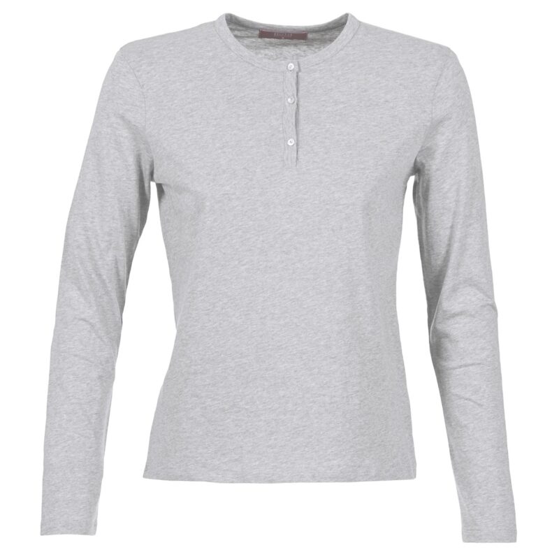 T-shirts a maniche lunghe  BOTD  EBISCOL  Grigio T-shirts a maniche lunghe Donna - 1