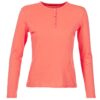 T-shirts a maniche lunghe  BOTD  EBISCOL  Arancio T-shirts a maniche lunghe Donna