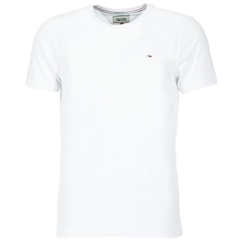 T-shirt  Tommy Jeans  OFLEKI  Bianco T-shirt maniche corte Uomo - 1