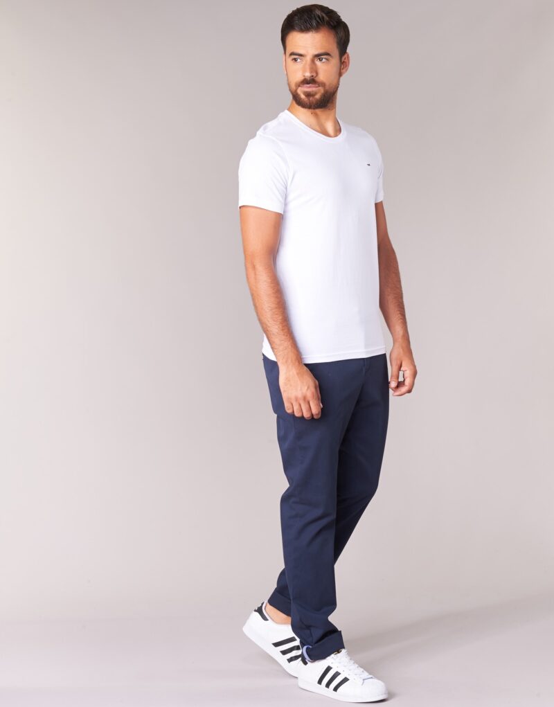 T-shirt  Tommy Jeans  OFLEKI  Bianco T-shirt maniche corte Uomo - 3