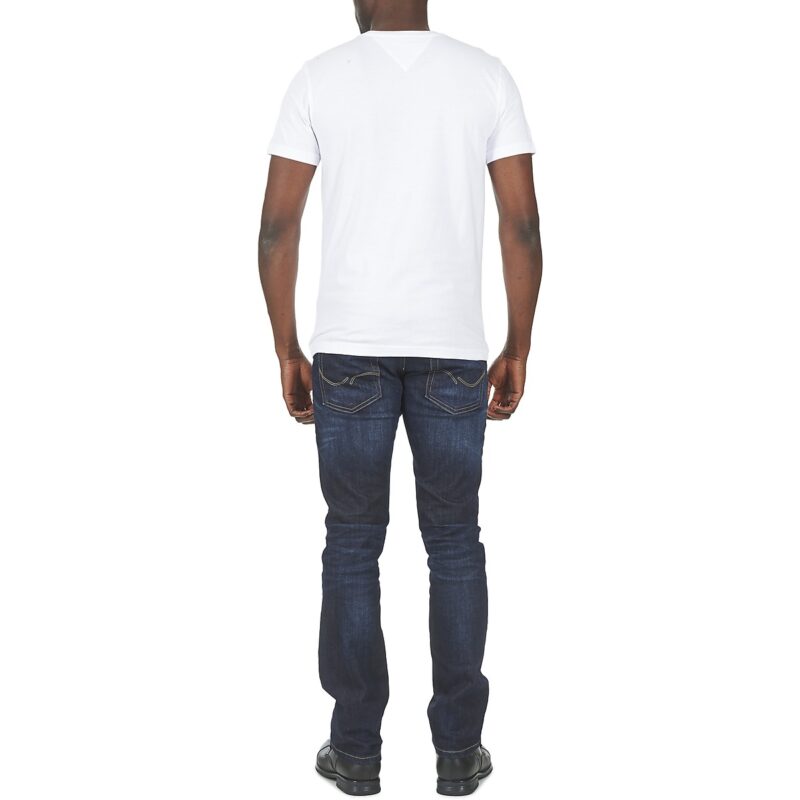 T-shirt  Tommy Jeans  OFLEKI  Bianco T-shirt maniche corte Uomo - 7