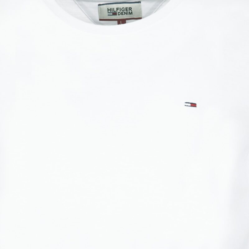 T-shirt  Tommy Jeans  OFLEKI  Bianco T-shirt maniche corte Uomo - 8