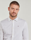 Camicia a maniche lunghe Tommy Jeans TJM ORIGINAL STRETCH SHIRT Bianco Camicie a maniche lunghe Uomo - 5