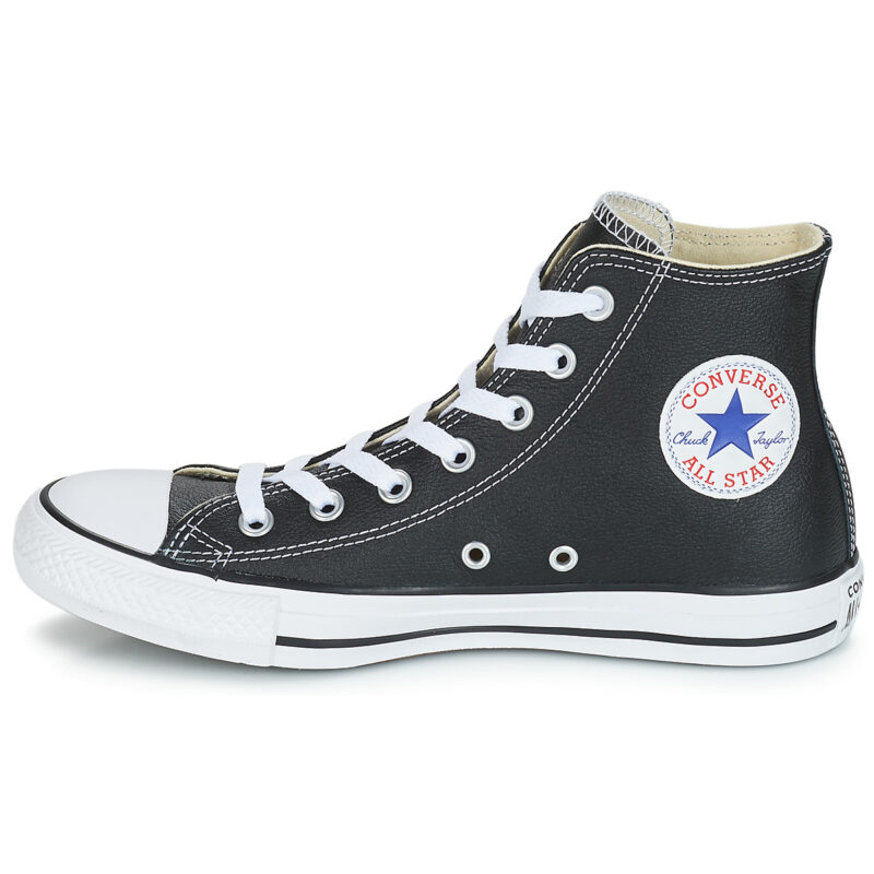 Converse  Chuck Taylor All Star CORE LEATHER HI  Nero Sneakers alte Uomo - 4