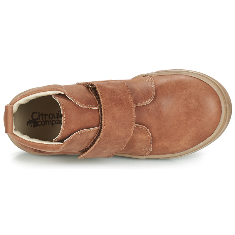 Citrouille et Compagnie FOJAMO Brown Kids Boots - 6