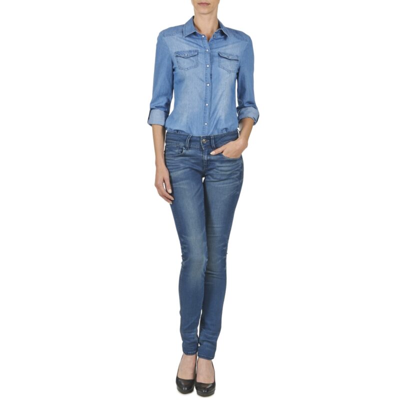Jeans skynny G-Star Raw LYNN MID SKINNY Blu Jeans skynny Donna - 2