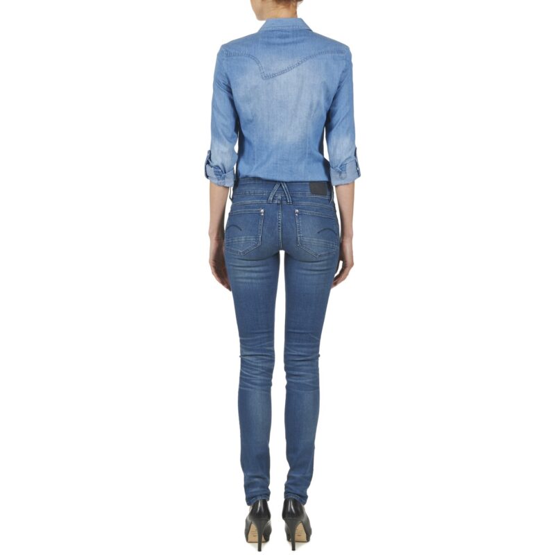 Jeans skynny G-Star Raw LYNN MID SKINNY Blu Jeans skynny Donna - 6