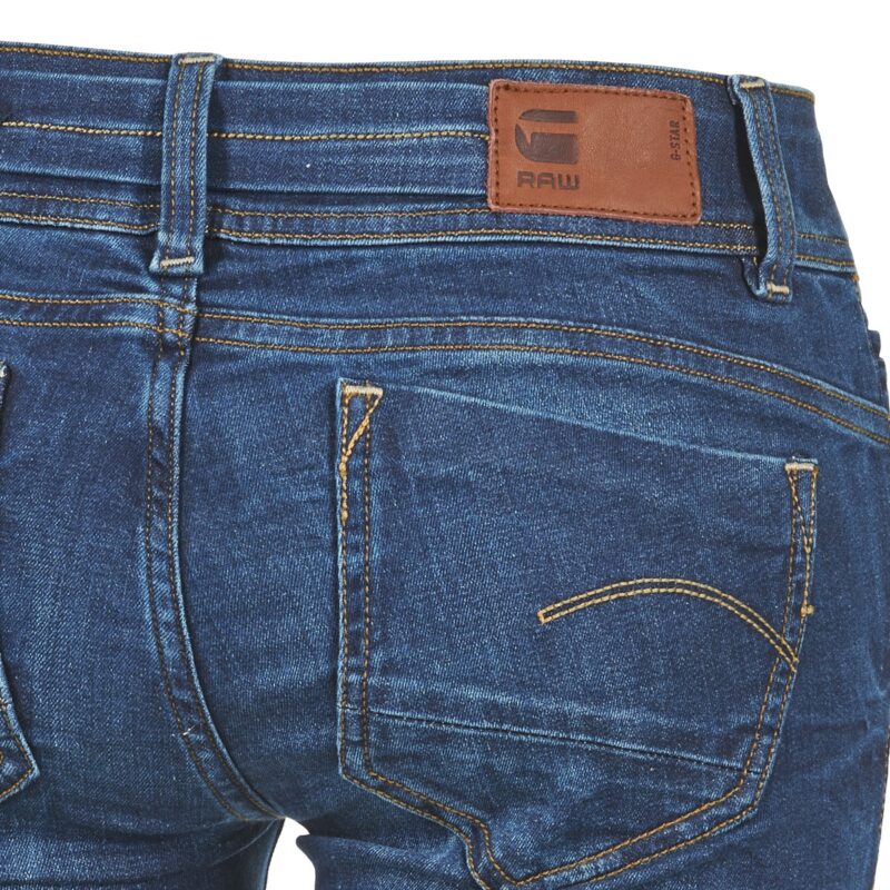 Jeans G-Star Raw MIDGE SADDLE MID STRAIGHT Blu Jeans Donna - 8