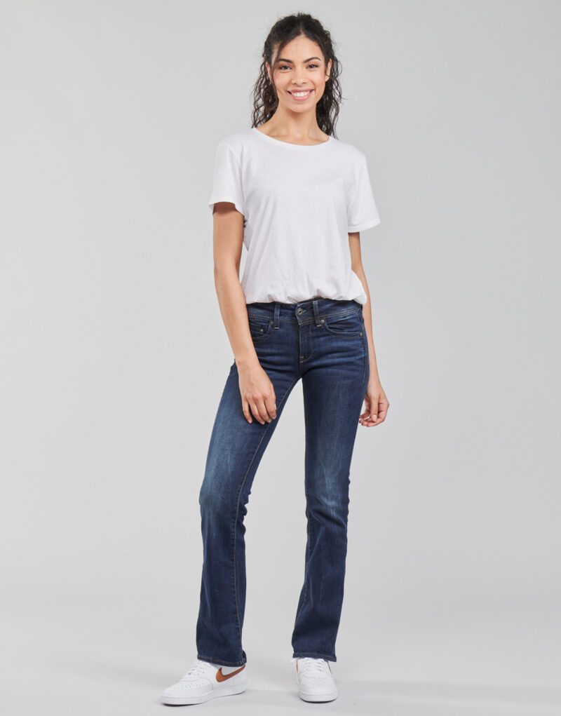 Jeans con corte de bota G-Star Raw MIDGE SADDLE MID BOOTLEG Blu Jeans Bootcut Donna - 2
