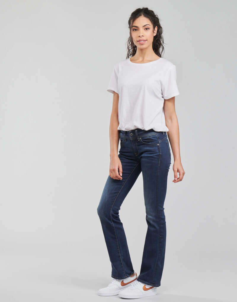 Jeans con corte de bota G-Star Raw MIDGE SADDLE MID BOOTLEG Blu Jeans Bootcut Donna - 3