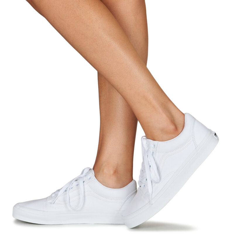 Vans  OLD SKOOL  Bianco -  Sneakers basse Donna - 8
