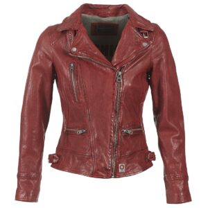 Giacca in pelle  Oakwood  VIDEO  Rosso -   Giacche in pelle Donna