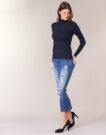 Maglione  Morgan  MENTOS  Blu -  Maglioni Donna - 3