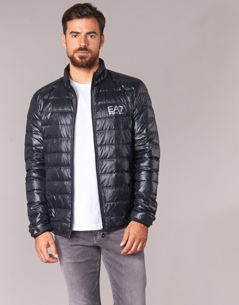 Doudoune Emporio Armani EA7 JAFOUKARO Nero Piumini Uomo - 2