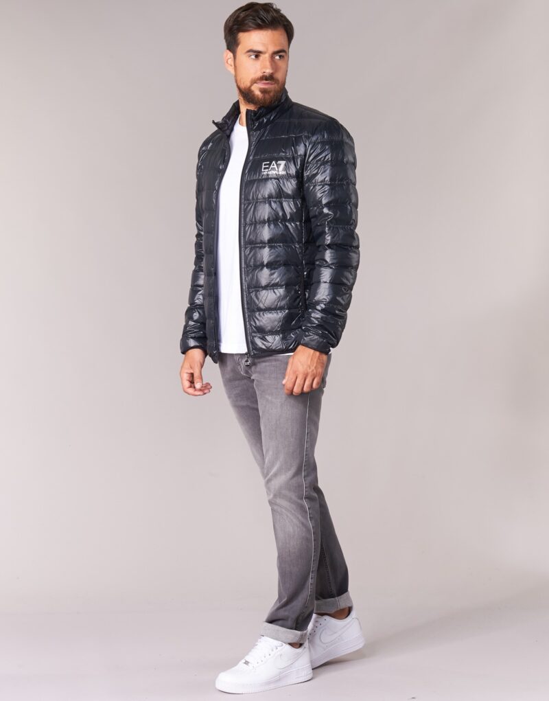 Doudoune Emporio Armani EA7 JAFOUKARO Nero Piumini Uomo - 3