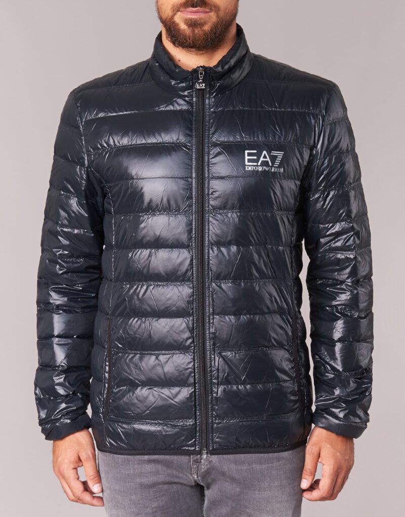 Doudoune Emporio Armani EA7 JAFOUKARO Nero Piumini Uomo - 4