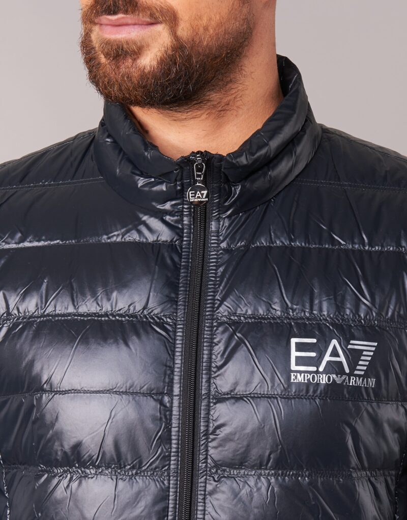 Doudoune Emporio Armani EA7 JAFOUKARO Nero Piumini Uomo - 6