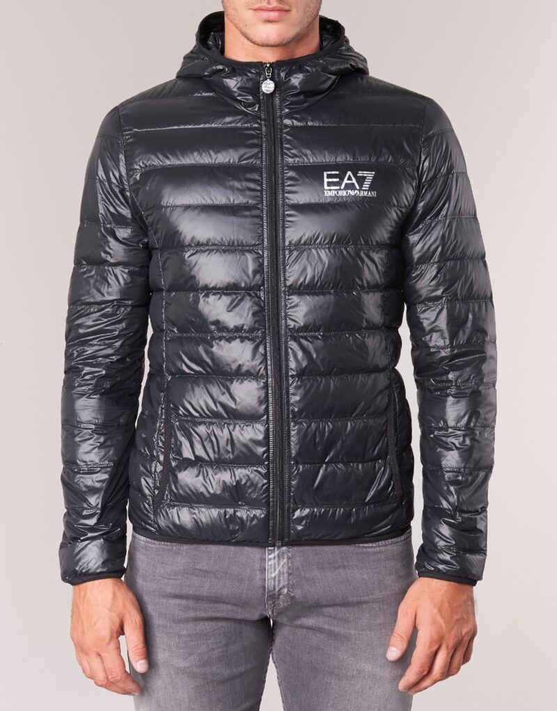 Doudoune Emporio Armani EA7 ANDOURALO Noir Doudounes Homme - 4