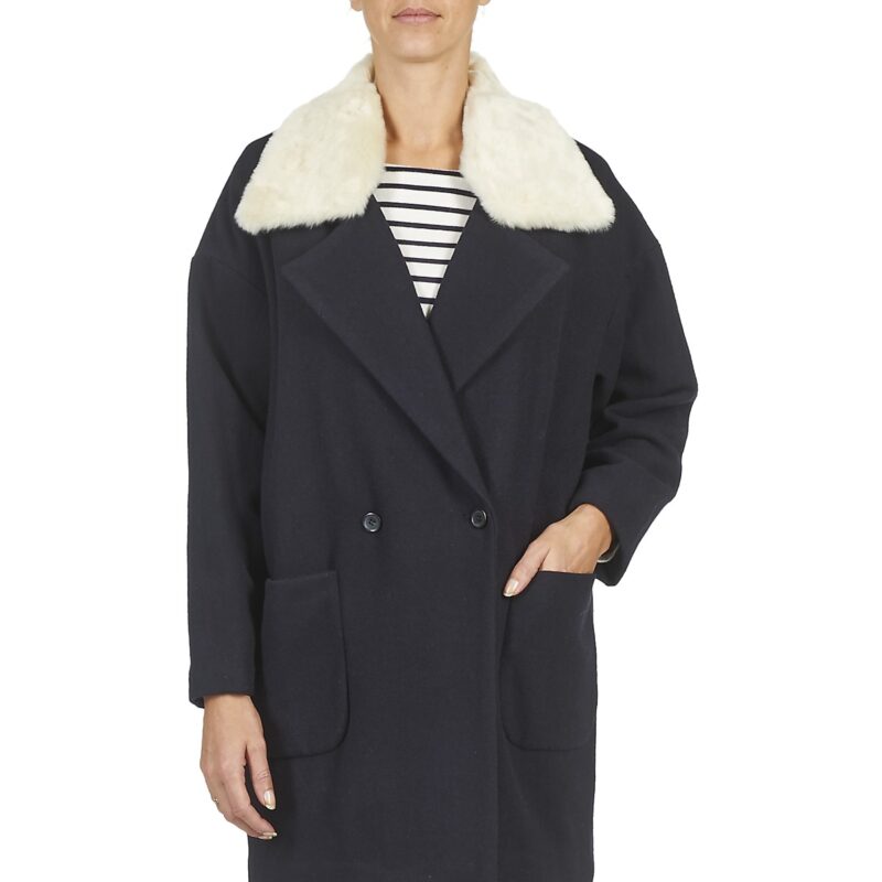 Mantella  Naf Naf  AVINA  Blu -  Mantelle Donna - 2