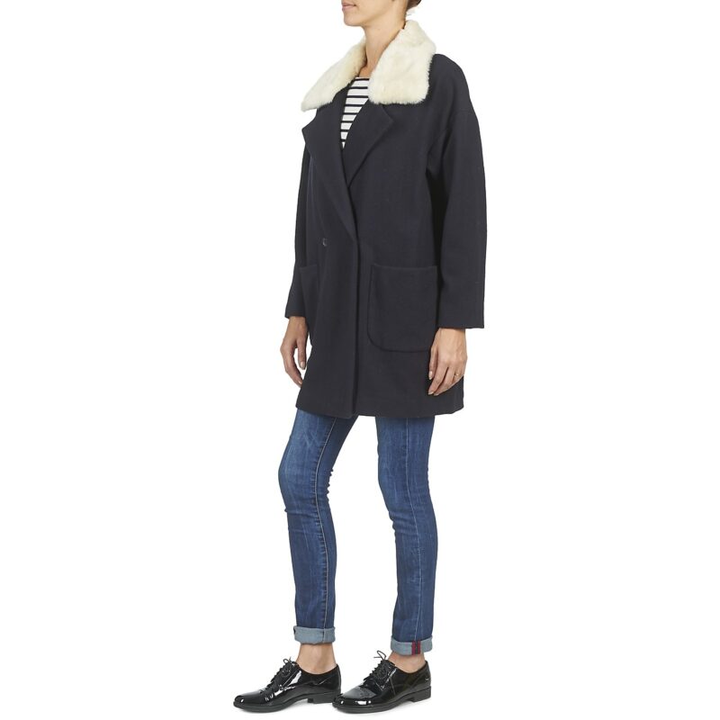 Mantella  Naf Naf  AVINA  Blu -  Mantelle Donna - 4